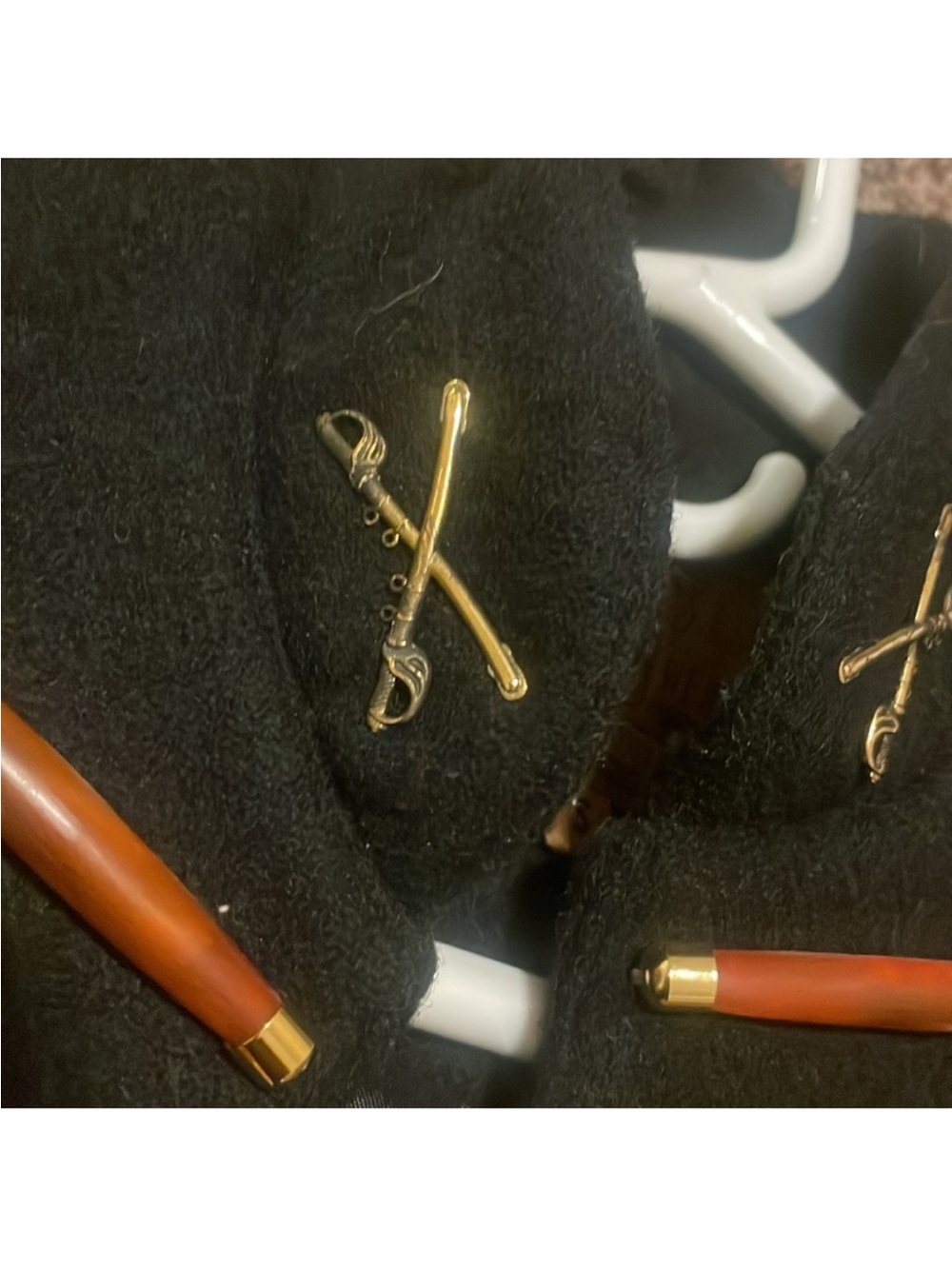 Double D Ranch Black Blazer with Brown Fringe Epaulettes - Picture 4 of 9